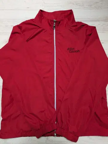 kiss on the green 골프 자켓 빨간색