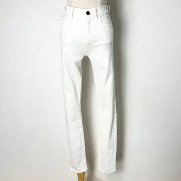 새상품급 엠포리오 아르마니 화이트 데님 청바지 팬츠 25 S 작게