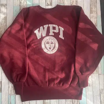 90s USA제 리버스 위브 칼리지 맨투맨