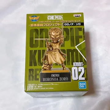 원피스 월드 컬렉션 구마모토 동상 미니 피규어 조로