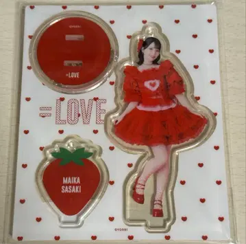 =LOVE 사사키 마이카 아크릴 스탠드 토쿠베츄
