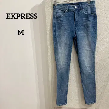 EXPRESS 여성용 라이트 블루 스키니 청바지 US 6R (M)