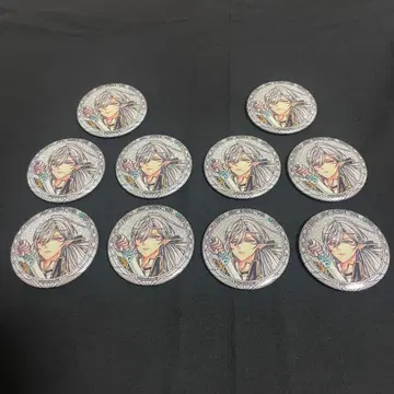 악마 집사와 검은 고양이 아쿠네코 3주년 캔뱃지 시로