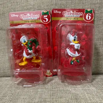 Happy 복권 디즈니 크리스마스 오너먼트 2025 도날드&데이지