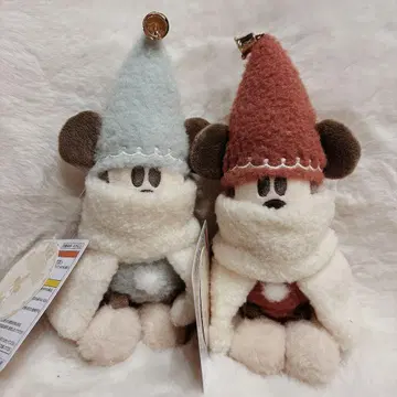 디즈니 릴린린 인형 배지 빨강 파랑 블루 2025