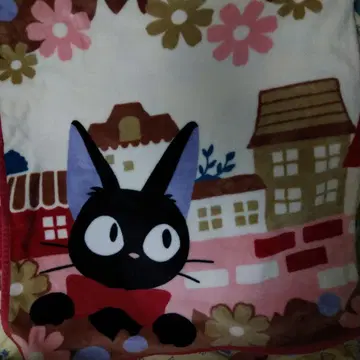 검은 고양이 디자인 담요