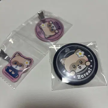 제로니 캔뱃지 헤어 클립 장하오 제베원 제로베이스원