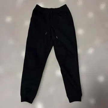 [ 시착만 한 상품 ] UNIQLO 히트텍 보아 스웨트 팬츠 M 블랙