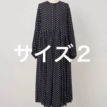 BEARDSLEY(비어즐리) 도트 개더 원피스 2,