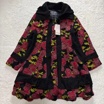 미사용 SUPEPOSER 스프포저 울 코트 벌룬 펠트