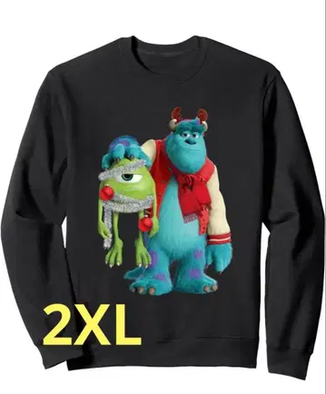 [ 2XL ] 몬스터 주식회사 크리스마스 트레이닝복