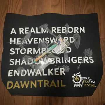 파이널 판타지 XIV 토트백 펜 포함