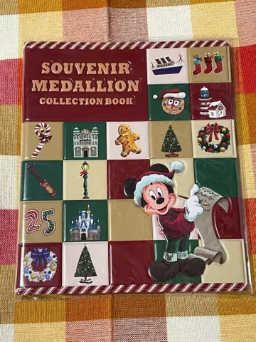 디즈니 도쿄 디즈니 리조트 수베니어 메달북 크리스마스 2025