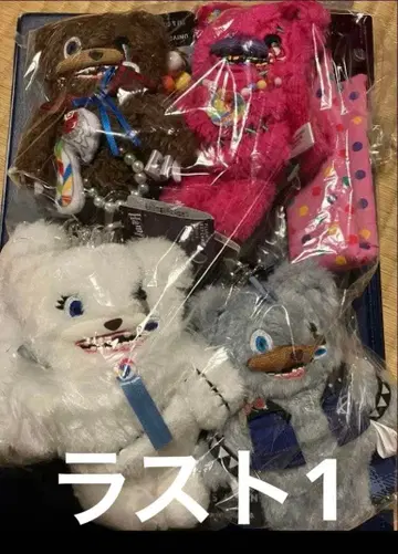 라스트 1 USJ 유니버셜 할로윈 펑크 곰 마스코트 키체인