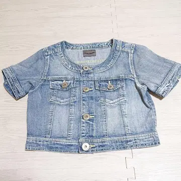 H1035 jean mode 숏 기장 데님 자켓 3L