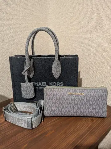 MICHAEL KORS 숄더백 지갑 블루