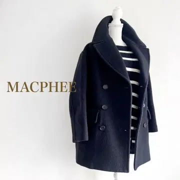 투모로우랜드 MACPHEE 모헤어 멜톤 P 코트