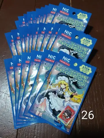 동방Project 트레이딩 콜렉트 홀로 클리어 카드 Vol.2 묶음 판매