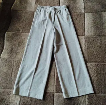 Theory 그레이 와이드 팬츠