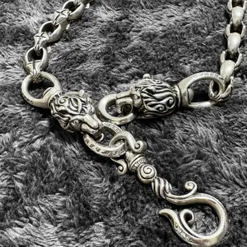 artemis classic lion head wallet chain