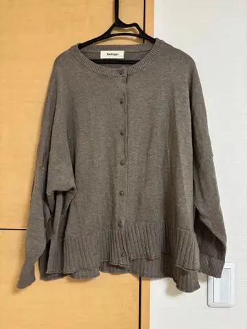 tumugu 츠무구 랜덤 리브 니트 가디건