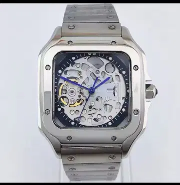 자동 태엽 스테인리스 스틸 손목시계