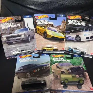 Hot Wheels 와일드 스피드 세트