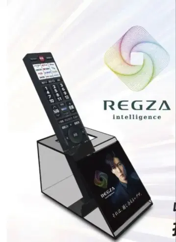 REGZA 레그자 오리지널 한정판 기념품 리모컨 스탠드 미사용 메구로 렌
