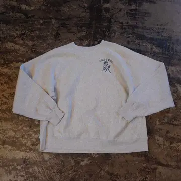 Champion REVERSE WEAVE 라이트 그레이 맨투맨 4750