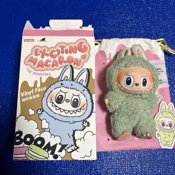정품 POP MART Exciting Macaron GreenGrape