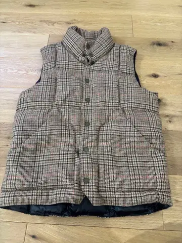 유나이티드 애로우즈 그린 라벨 울 다운 베스트