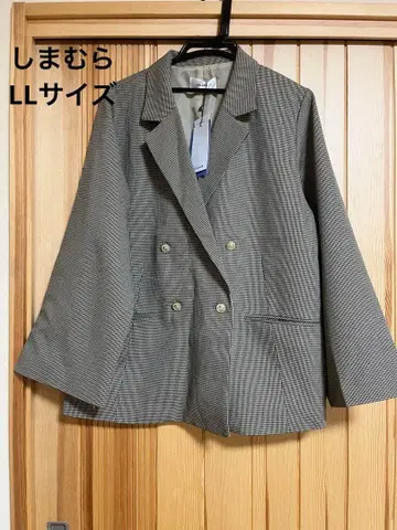 시마무라 체크 자켓 LL 사이즈