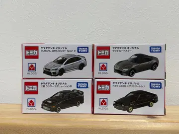 야마다 전기 오리지널 토미카 4대 세트