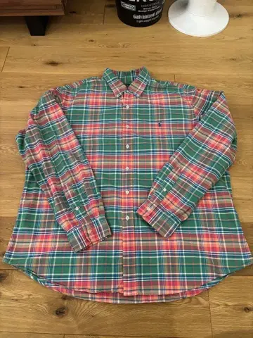 랄프 로렌 체크 BD 셔츠