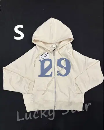 ILLIGO 집업 후드티 S 크림