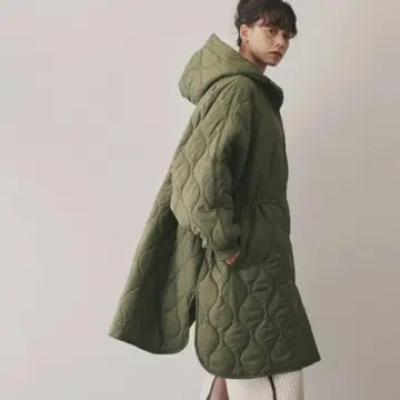 [ 새상품 ] 바이럴 ( VIRAL. ) 소프트 타프타 퀼팅 코트