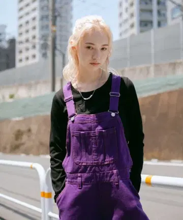 Xgirl 데님 오버롤