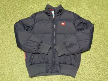 ABERCROMBIE AND FITCH 다운 자켓 M 네이비 중고