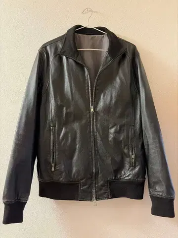 가죽 자켓 블랙