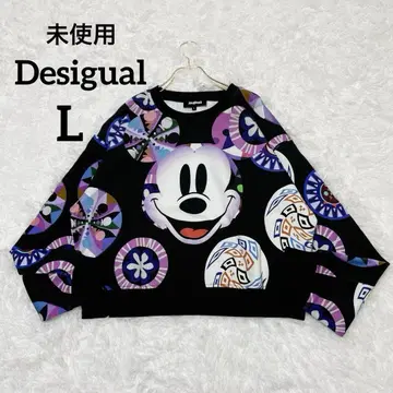 빅 사이즈 미사용 데시구알 미키마우스 맨투맨 올 패턴 디즈니