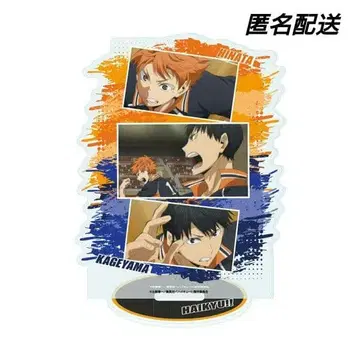 하이큐!! 히나타 쇼요 카게야마 토비오 장면 사진 아크릴 스탠드