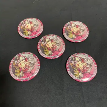 악마 집사와 검은 고양이 아쿠네코 3주년 캔뱃지 아몬