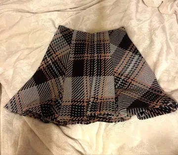 snidel 로빙 체크 스커트