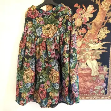 안티카 고블랑 직조 스커트