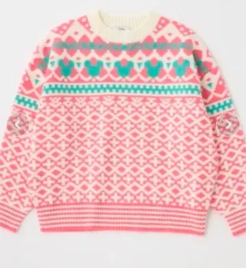 디즈니 노르딕 MOUSSY 스웨터 니트 미키