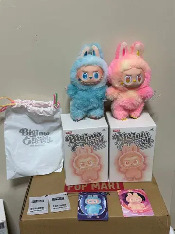 LABUBU Big into Energy 러브 LOYALTY  HOPE