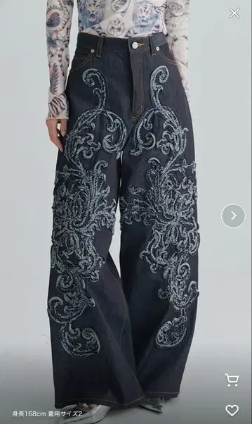 [ TAAKK/터크 ] DENIM WIDE PANTS/와이드 데님 팬츠