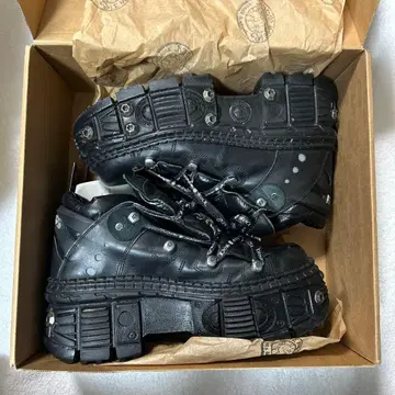 new rock 통굽 부츠