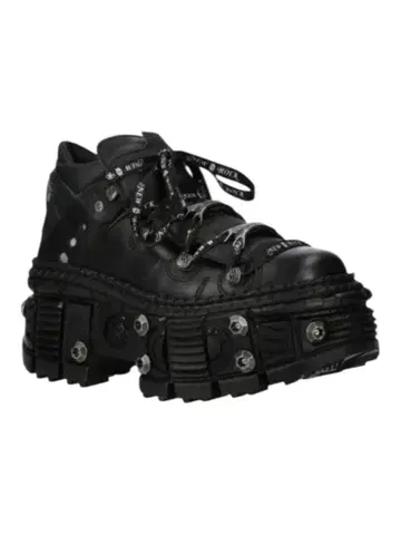 NEW ROCK 통굽 부츠 size 43