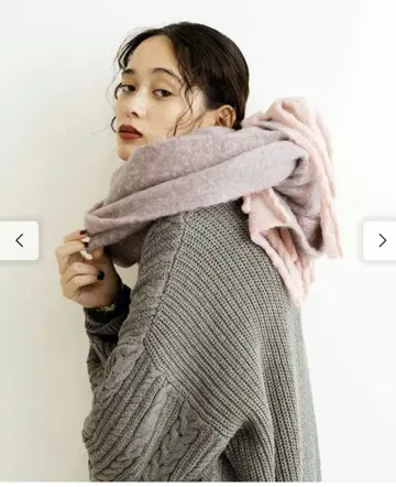 펠리시모 스톨 MEDE19F 색감의 대형 스톨